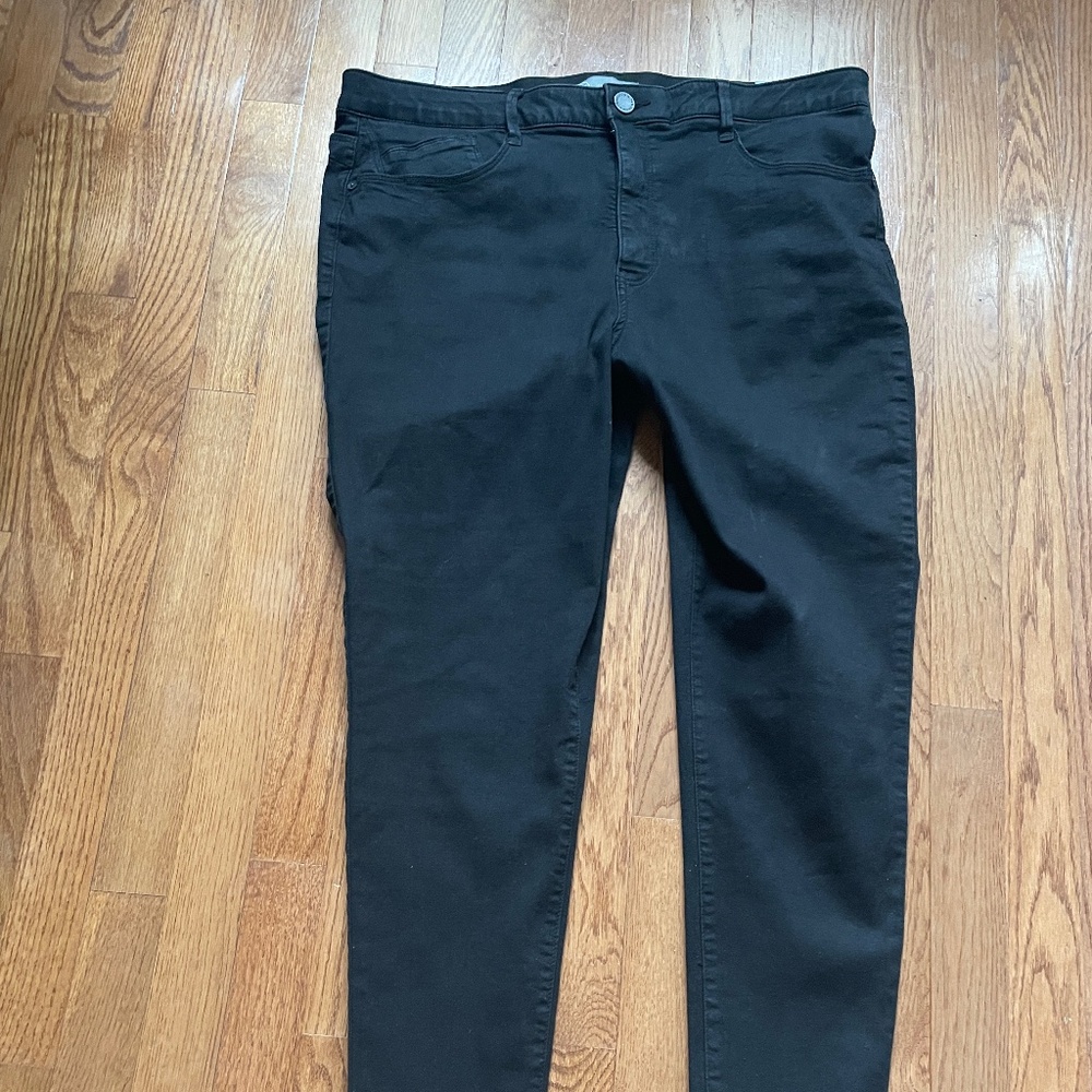 Wit & Wisdom “Ab”solution Hugh Rise Black Ankle Jeans